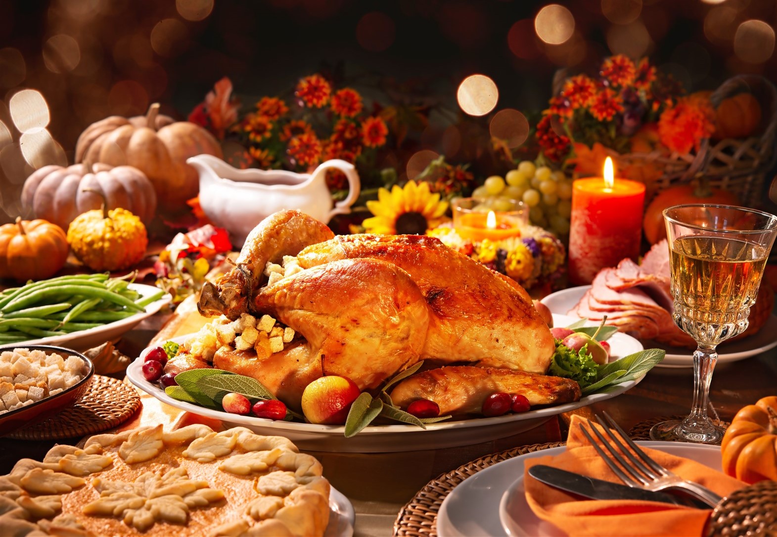 Thanksgiving is an American holiday celebrated with a turkey dinner and the...