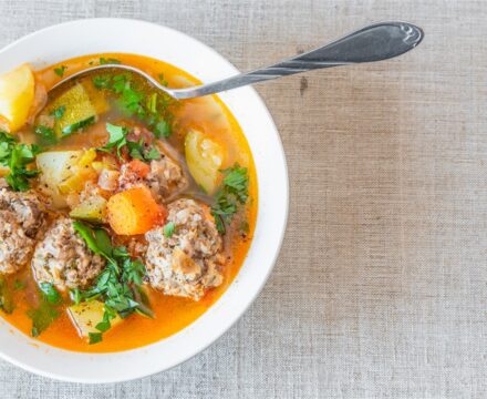 Chicken Meatball Soup