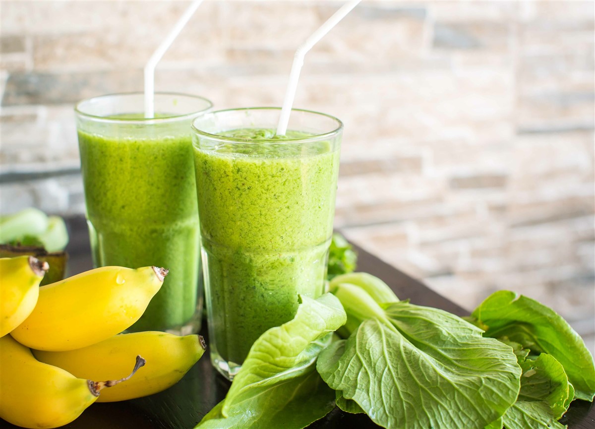 JUGO VERDE en LICUADORA - Recetas de Bebidas Saludables