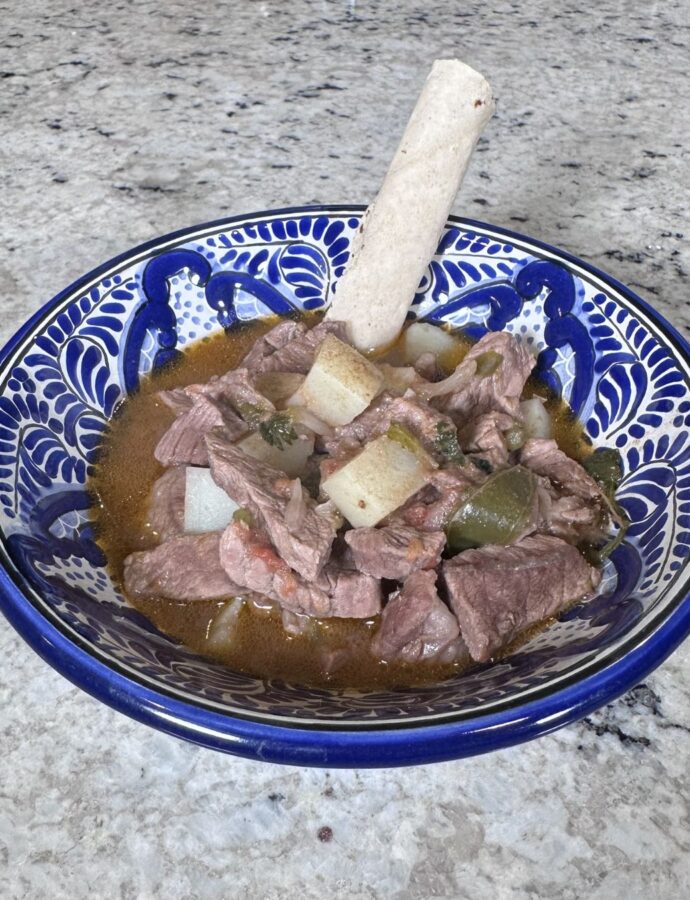 Bistec con Papas