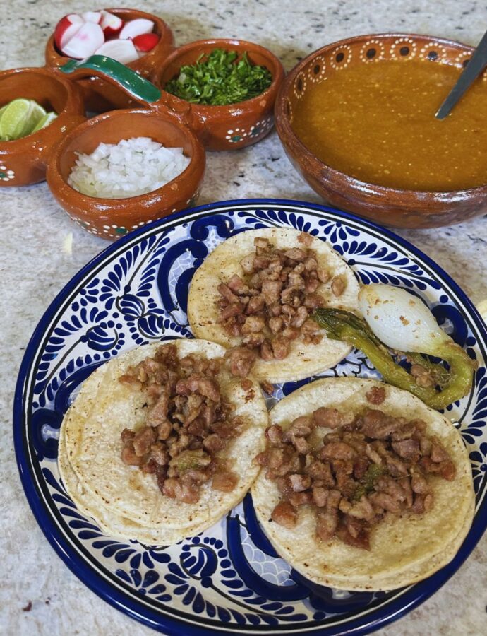 Tacos de Carne Picada de Puerco